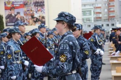 В Рязани первокурсники Академии ФСИН приняли присягу